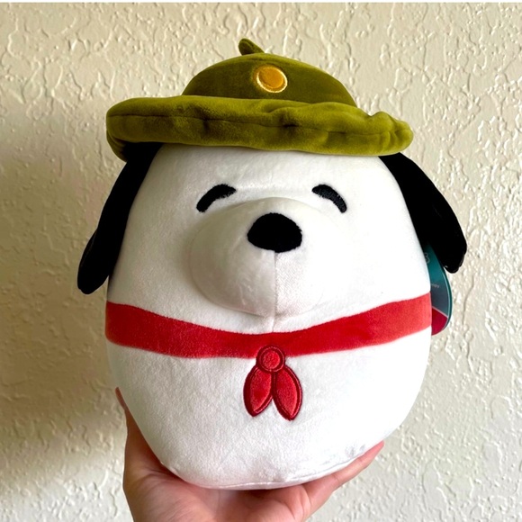 Squishmallows Other - NWT Squishmallow Snoopy dog beagle scout
